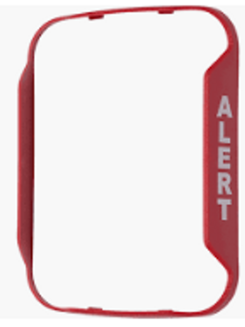 Red Wall Bezel Kit  Labeled ALERT 5PK