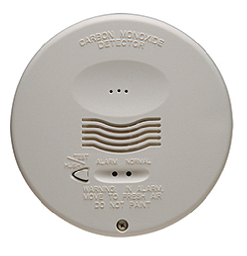 Round 4 Wire Carbon Monoxide Detector with Test