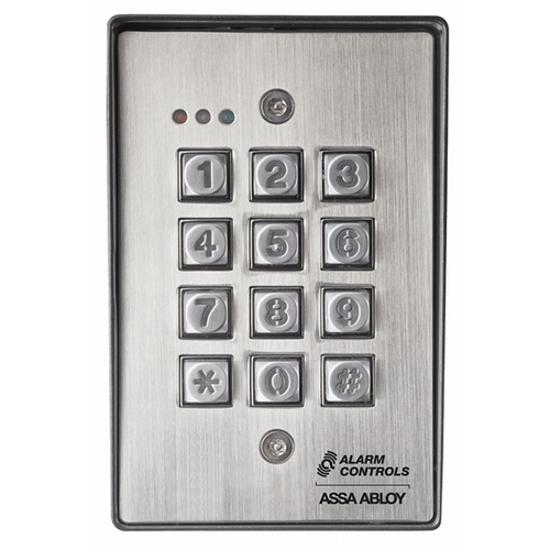 Alarm Controls KP-400 Digital Keypad, Surface Mount, Weather Resistant, Vandal Resistant