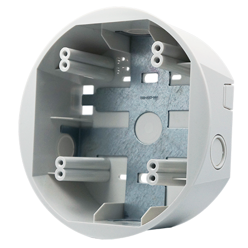White Ceiling Surface Mount Back Box L Series