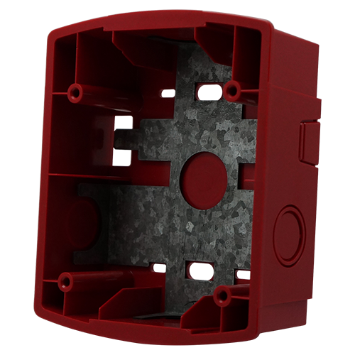 Red Wall Mount Back Box L Series