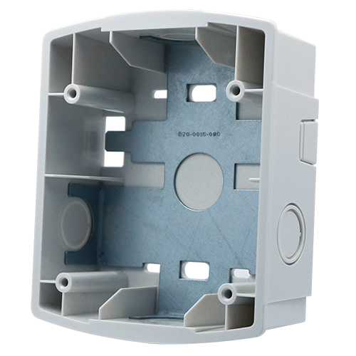 White Wall Surface Mount Back Box  L Series