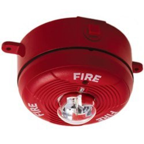 STROBE CEILING MNT HI CANDLA RED OUTDOOR