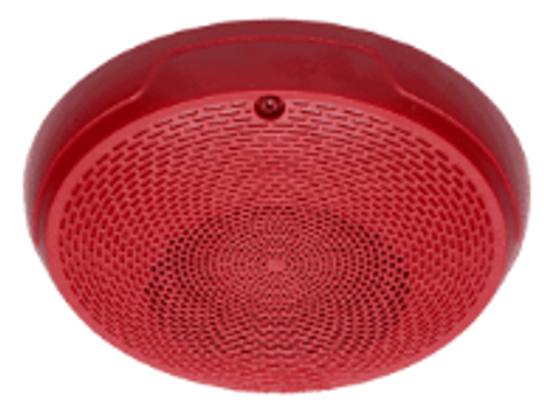 Red Ceiling Mount Speaker Fire