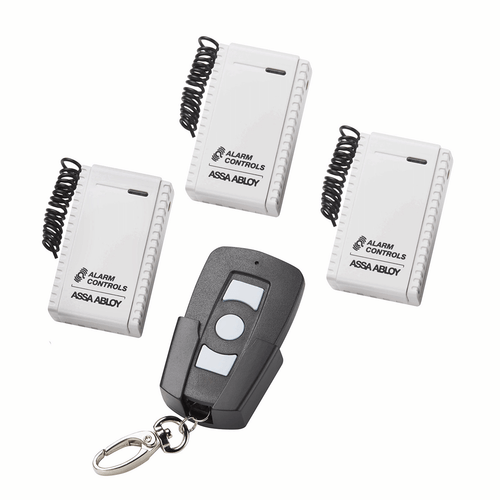 Alarm Controls RT-3 Wireless Transmitter Kit, Three receivers, One transmitter
