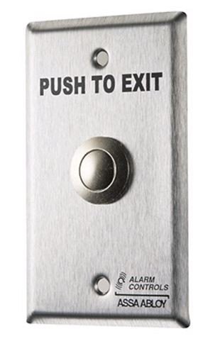 Alarm Controls TS-12T Request to Exit Station with Timer, Vandal Resistant, Single Gang