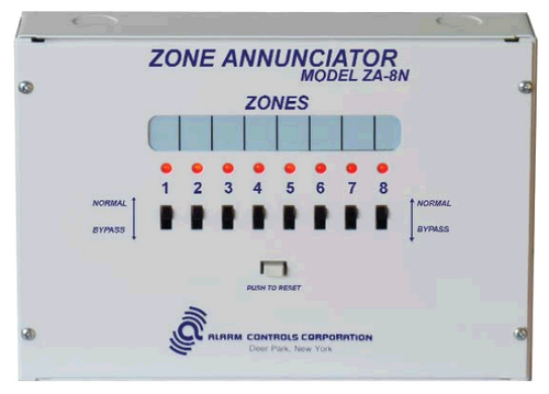 ZA-8N 8 ZONE ANNUNCIATOR