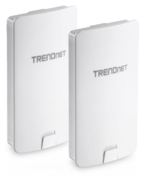 TRENDnet TEW-840APBO2K 14 dBi WiFi AC867 Outdoor PoE Preconfigured Point-to-Point Bridge Kit