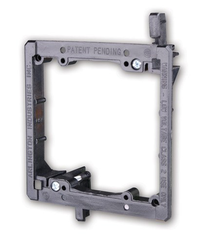 Vanco LV2 PVC Low Voltage Mounting Bracket, Dual