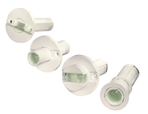 Visonic Spy 1 Long Range PIR Detector, Narrow Angled Corridor Pattern, Flush Mount