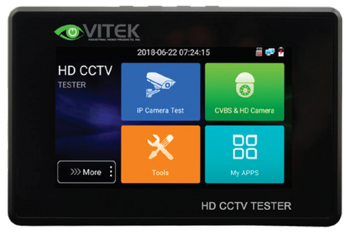 5In1 CCTV Test Monitor 4K H.265 IP-TVI-CVI-AHD-CVBS