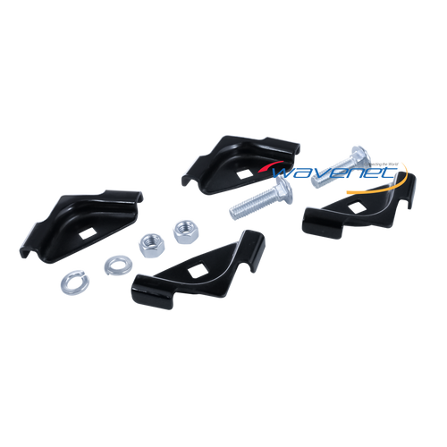 Wavenet WL-RA2JT-BK T-Junction Bracket Splice Kit, 2 Pairs