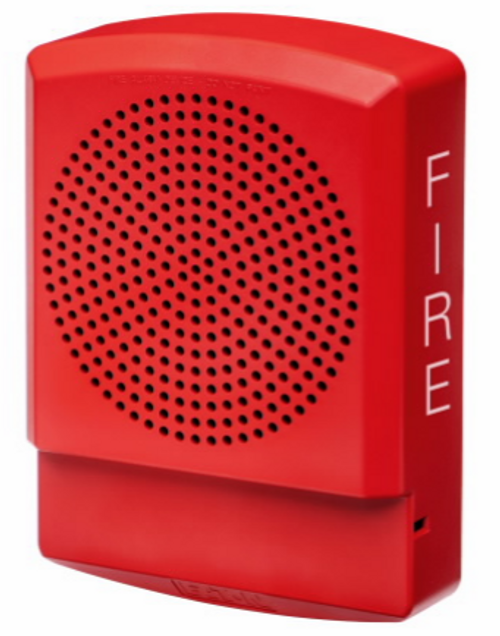 ELUXA  HF SPEAKER RED WALL 24V FIRE