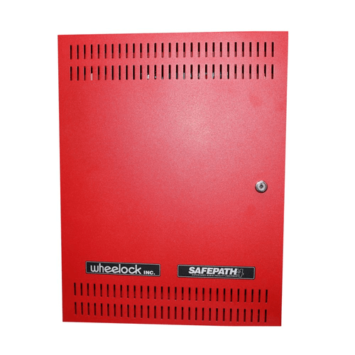 Eaton Wheelock SPB-160 SAFEPATH Supervised Power Booster, Red, Steel Enclosure, 160 Watt