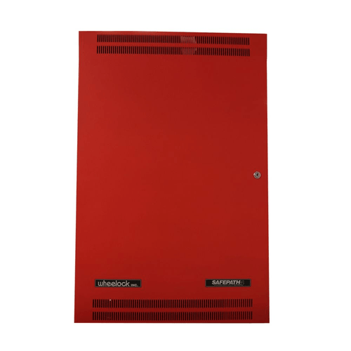 Eaton Wheelock SPB-320 SAFEPATH Supervised Power Booster, Red, Steel Enclosure, 320 Watt