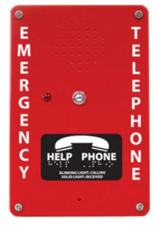 Alpha Communications EPH2400-984RD Emergency Telephone, Surface Mount