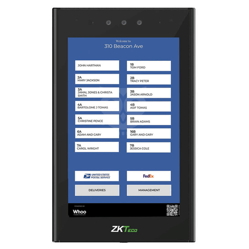 ZKTeco AURA12 Weatherproof Smart Intercom System