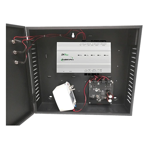 ZKTeco US-INBIO-260-PRO-BUN Two Door Biometric Access Control Panel with Metal Enclosure