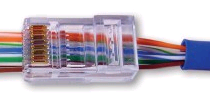 Platinum Tools 202010J EZ-RJ45 Cat6 Connectors, Jar of 100
