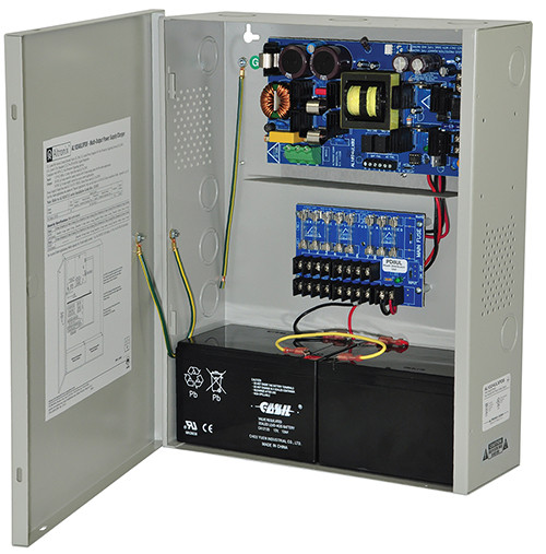 Power Supply 24VDC 8A 8 Fused