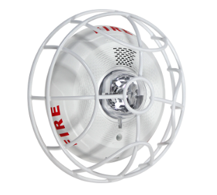STI-9760 Horn/Strobe Damage Stopper, L Series, Ceiling, White