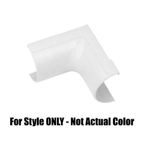 D-Line US/FLIB5025B Maxi PVC Clip Over Internal Corner