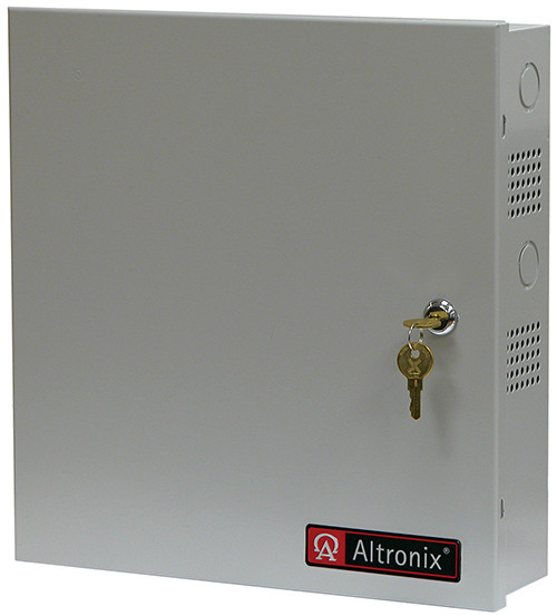 Altronix ALTV1224DC CCTV Power Supply, 8 Fused Outputs, 12/24VDC @ 4A, 115VAC, BC300 Enclosure
