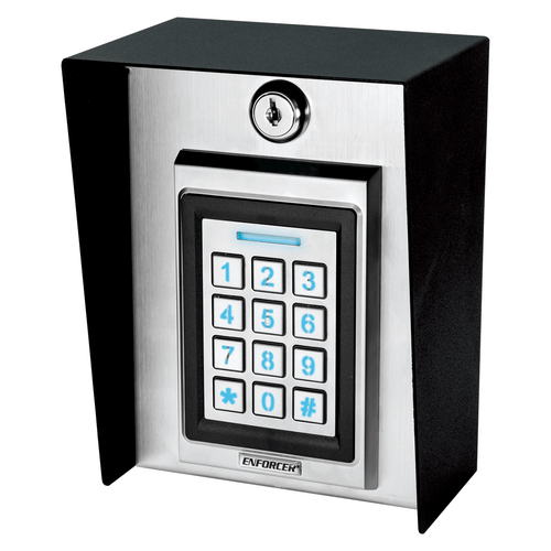 Seco-Larm SK-B941-PQ Bluetooth Access Controller, Post-Mount Keypad / Proximity Reader