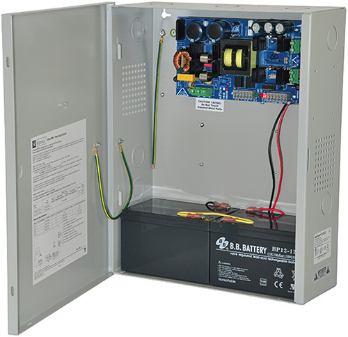 Altronix eFlow104NX Power Supply Charger, Single Output, 24VDC @ 10A, Aux Output, FAI, LinQ2 Ready