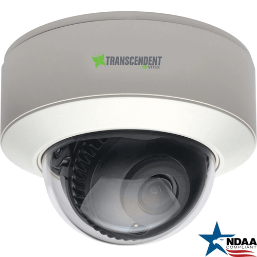 Vitek VTD-TND8RFA4-2 8 MegaPixel (4K) Advanced A.I. Fixed IP Dome Camera, 12VDC/PoE, 2.8mm