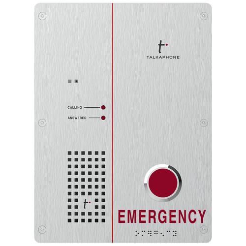 Talkaphone ETP-520E ETP-520 Series Analog Call Station w/EMERGENCY Button/Signage