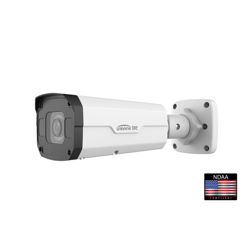 4MP IP OD Bullet 2.8-12Mtr 164'IR P12 TDN WDR Mic Wh IVS LightHunter NDAA