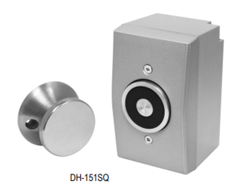 Flush Mount Magnetic Door Holder 33-Lb 12/24 VAC/VDC 120VAC FailSafe