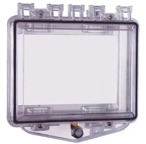Polycarbonate Environmental Cover for Flush Mount Devices with Key Latch