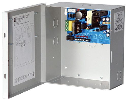 Altronix SAV4D CCTV Power Supply, 4 PTC Class 2 Outputs, 12VDC @ 5A, 115VAC, BC100 Enclosure