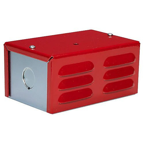 System Sensor R-10E Multi-Voltage Relay, 1 Form C (SPDT) Relay, Red LED, Steel Enclosure, UL Listed
