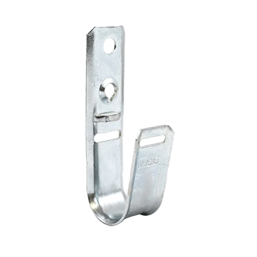 Wavenet JHWM34-C Wall Mount Style J-Hooks with Retainer Clips, 3/4, 25 Pack