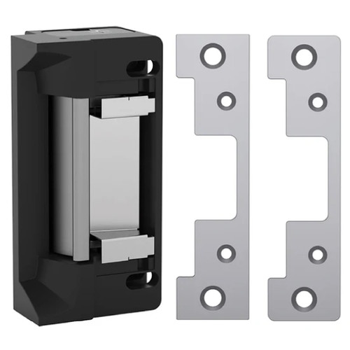 Complete Electric Strike Kit In Satin Stainless Steel with Latch Bolt Monitor