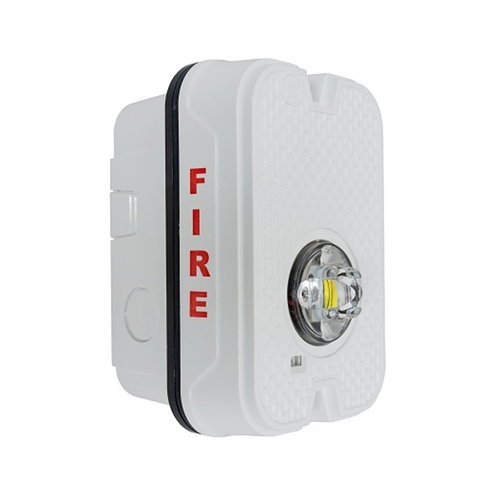System Sensor SGWKLED L-Series LED Outdoor Compact Strobe, Wall Mount, White