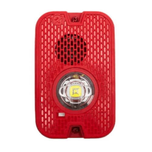 System Sensor P2GRKLED L-Series Outdoor LED Horn Strobe, Weatherproof NEMA 4X