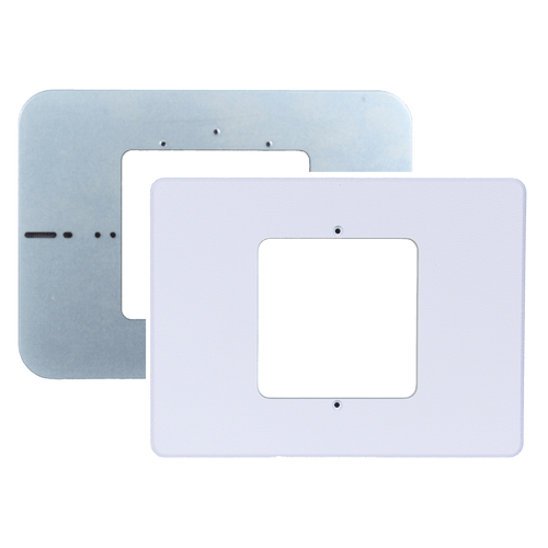 Intrasonic RETRO-5RH Retro Room/Patio Station Horizontal Adapter and Trim Plate, White
