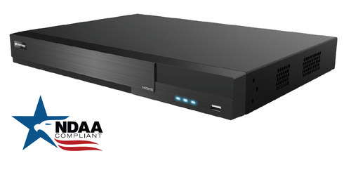 Vitek VT-TR8NHA1620-8T 16 Channel 8.0 MegaPixel 5-In-1 HD-TVI/AHD/CVI/CVBS/IP Hybrid DVR, 8TB
