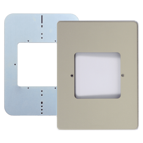 Intrasonic RETRO-5RVA Retro Room/Patio Station Vertical Adapter and Trim Plate, Almond