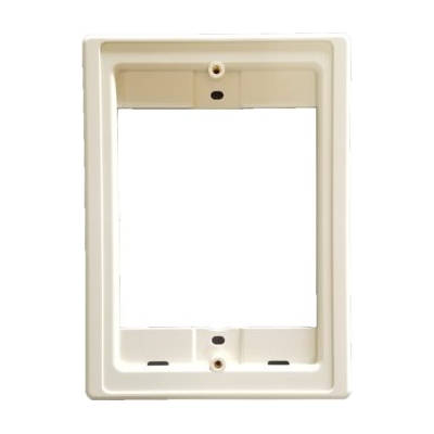 Intrasonic RETRO-DAPA Adapter Plate Converts Nutone Door Station to RETRO Door Station, Almond