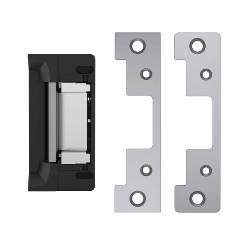 HES 5200C-630-LBSM Electric Strike w/501 and 501A Faceplates, Latchbolt Strike Monitor