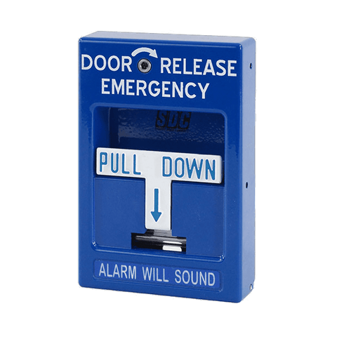 SDC 492 Emergency Pull Station, Blue