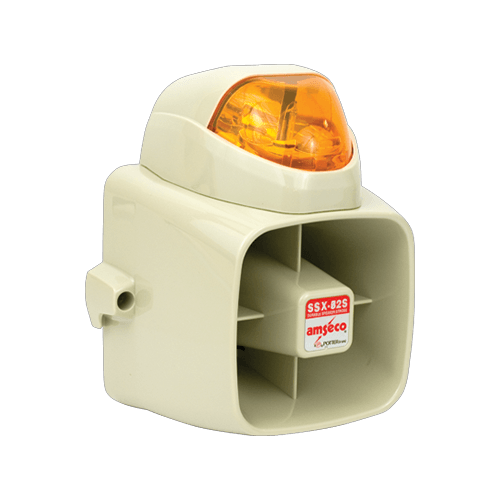 Potter SSX-52SA Siren Strobe, Amber Lens, 4150025