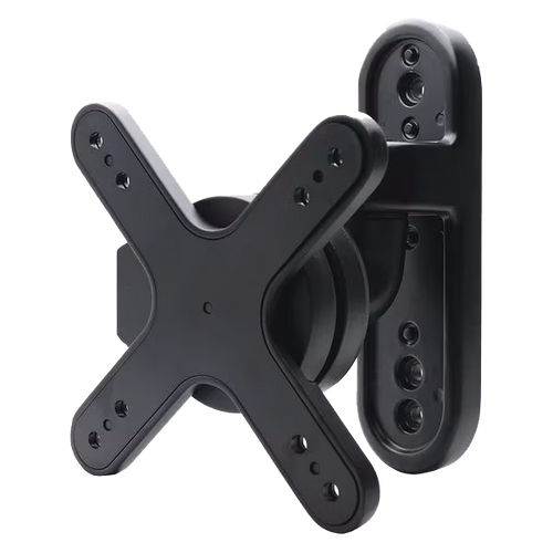 Tilt/Rotate Wall Monitor Mount: 13"-27" Displays, 75-100Mm Vesa, Max 33Lbs