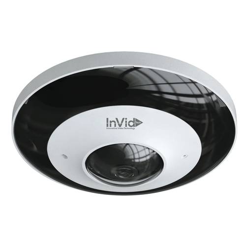 InVid Tech PAR-P12PANNH 12 MP Outdoor Panoramic Fish-Eye Lens Camera, Built-In Mic, SD Card Slot