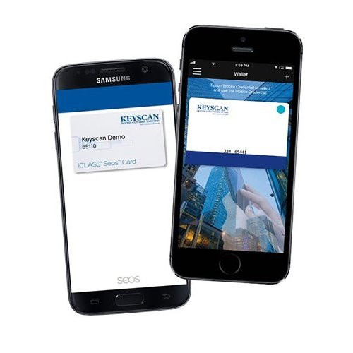 Keyscan K-MOB-100 SMART Mobile Credentials, Compatible w/K-SMART3/K-PROX3B, 100 Pack